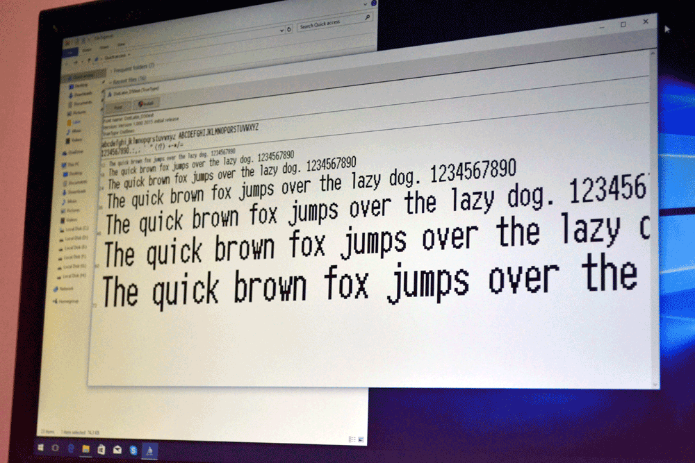 ToysRus Shopping Receipt Invoice Font
